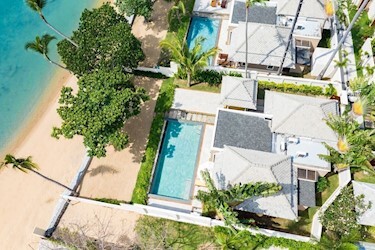 2 Bedroom Beachfront Family Pool Villa