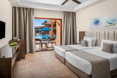 Double or Twin Room with Pool View