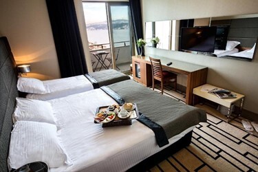 Superior Triple With Bosphorus View And Balcony