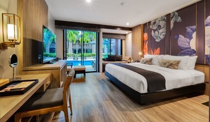 Seaside Pool Access Room