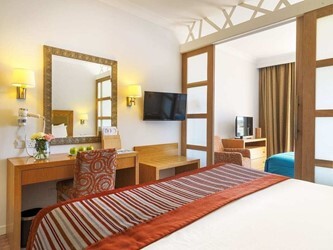 Family Junior Suite with Private Garden (Inland View)