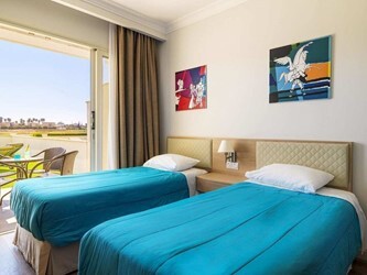Family Junior Suite with Private Garden (Inland View)