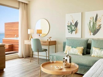 Junior Suite Grand Terrace with Whirlpool with Sea View