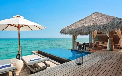 Two Bedroom Sunrise Water Villa with pool