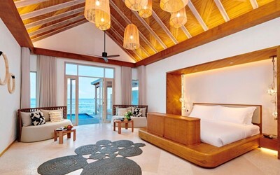 Two Bedroom Sunrise Water Villa with pool