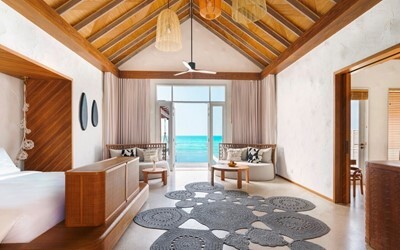 Two Bedroom Sunset Water Villa with Pool
