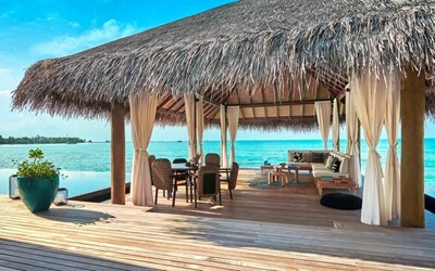 Three Bedroom Sunset Water Villa with Pool