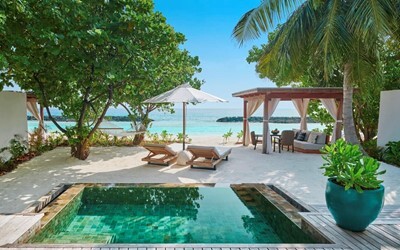Beach Sunrise Villa with Pool