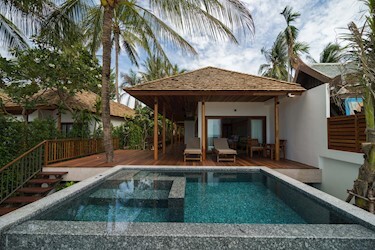 Beachfront Villa 1 Bedroom with Private Pool