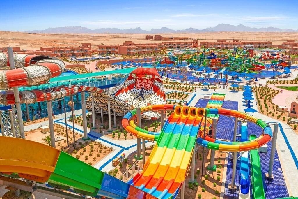 Отель Pickalbatros Jungle Aqua Park Neverland Hurghada 4*