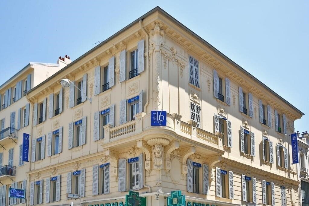 Изображение Hotel Le Seize, Nice Centre (ex. Le Seize, The Originals Boutique Hotel Le Seize Nice) 3*