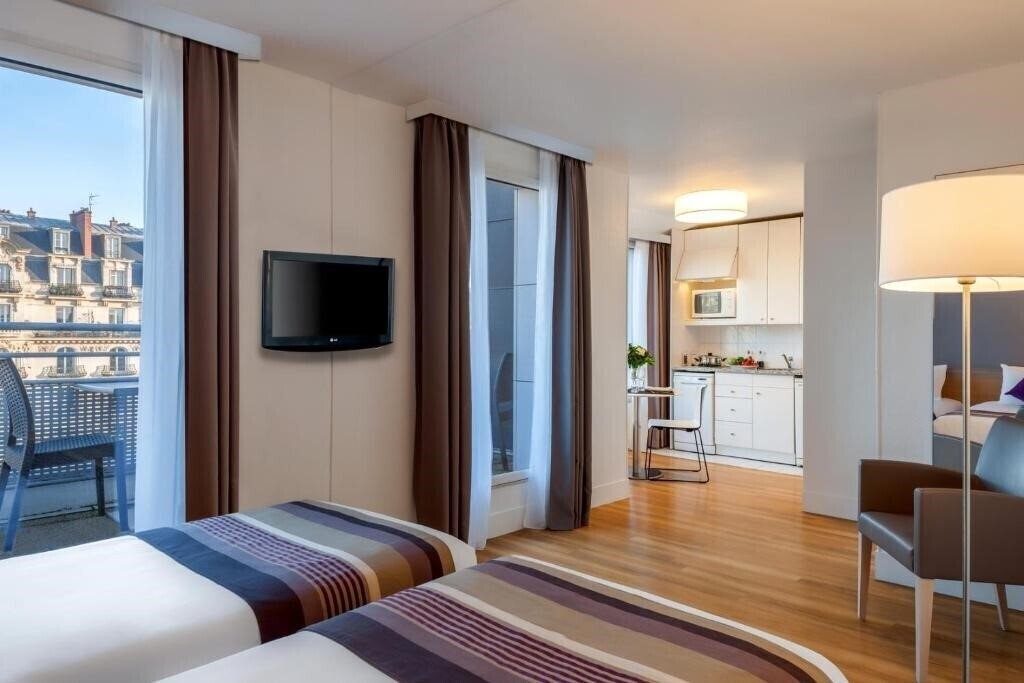 Citadines Bestille Marais Paris 3* суреті