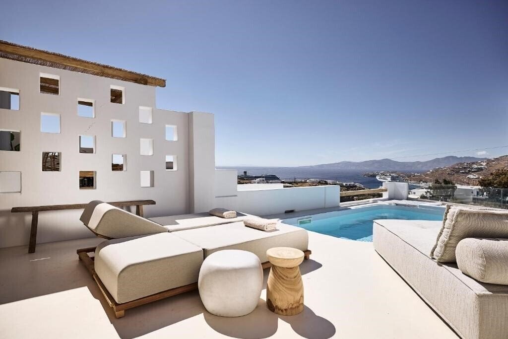 Sharm Hotel Mykonos (ex. Villa Thea Collection Mykonos) 2* қонақ үйі