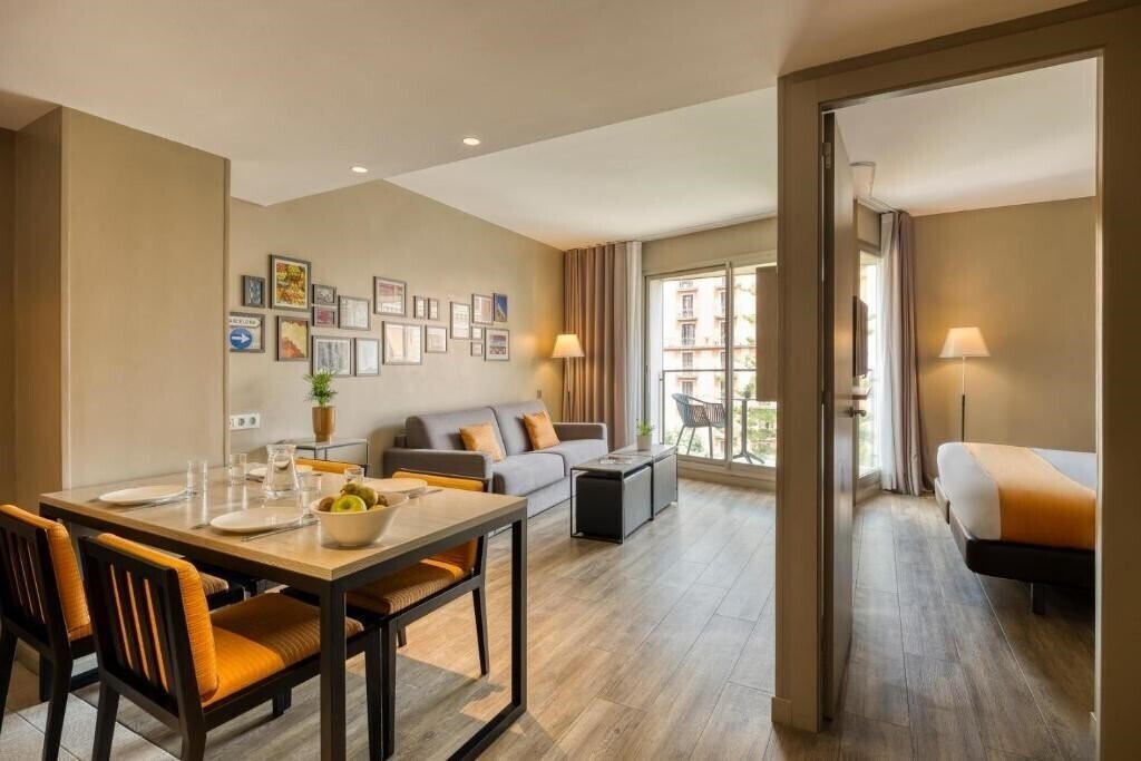 Отель Hotel Citadines Ramblas 3*