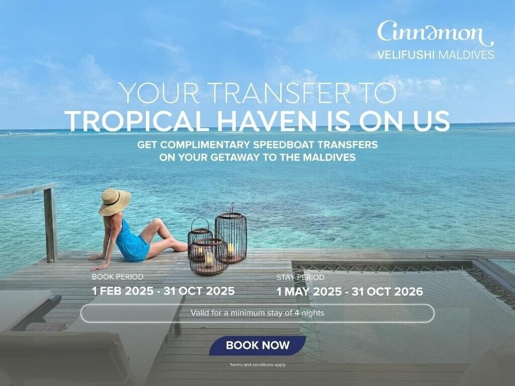 Cinnamon Velifushi Maldives 5* суреті