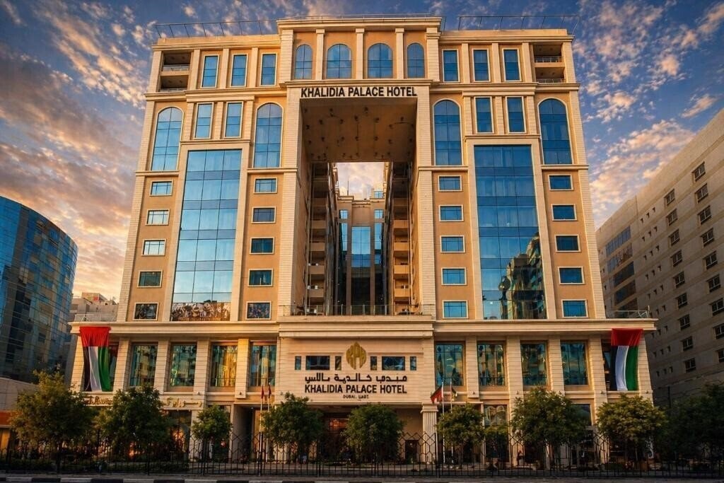 Отель Khalidia Palace Hotel Dubai 5*