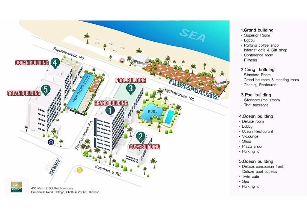 Фото Cosy Beach Hotel Ocean Wing 4*