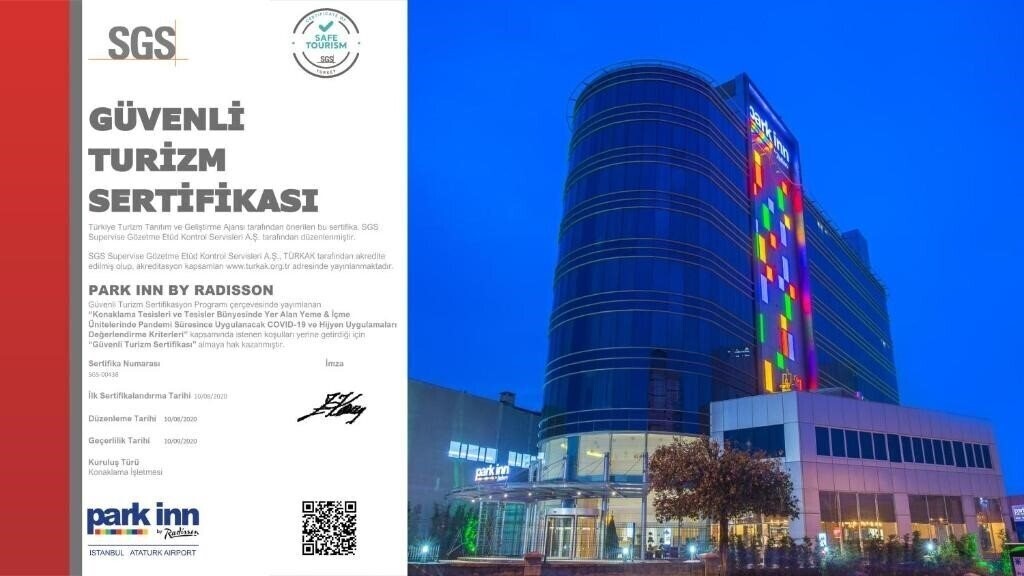 Park Inn By Radisson Ist Ataturk Airport Hotel 4* қонақ үйі