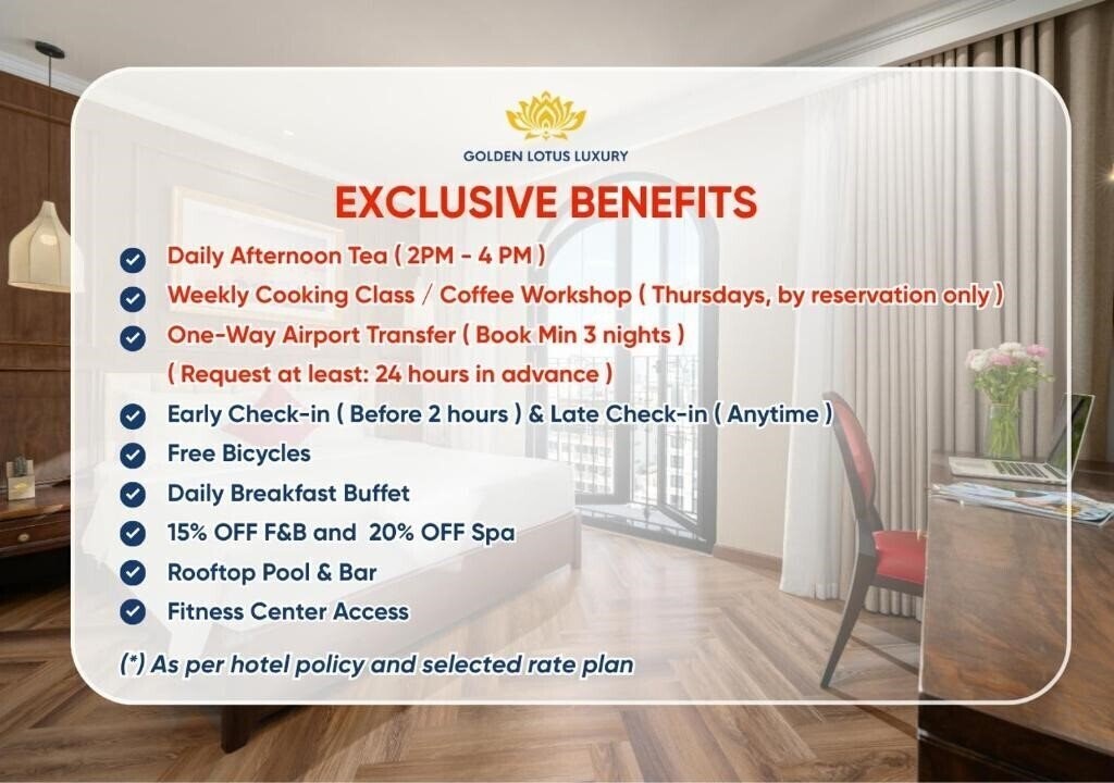 Изображение Golden Lotus Luxury Hotel 4*