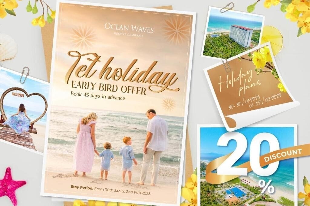 Отель Ocean Waves Resort Cam Ranh 5*