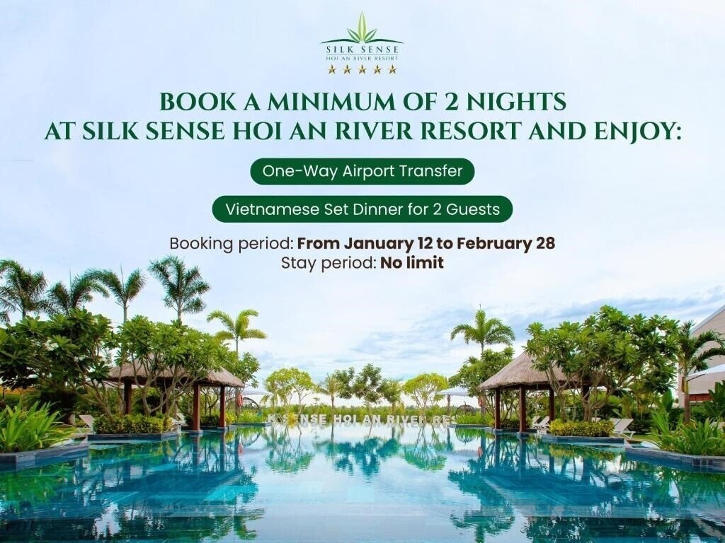 Silk Sense Hoi An River Resort 3* қонақ үйі