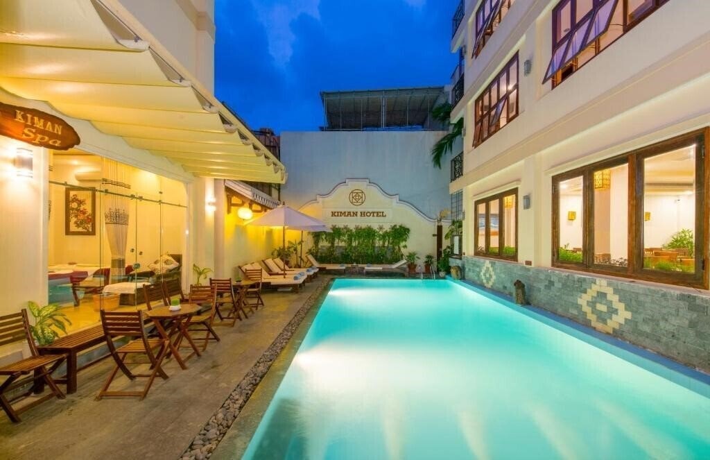 Отель Kiman Hotel Hoian (ex. Kiman Hotel, Kiman Hoi An Hotel & SPA, Kim An Hotel Hoi An) 3*