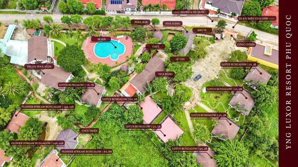 YNG Luxor Phu Quoc Resort (ex. Y Village Resort Phu Quoc) 4* суреті